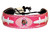 Official NFL Leather Football Bracelet Pink Cancer Color Choose Your Team Official NFL Leather Football Bracelet Pink Cancer Color Choose Your Team