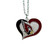 NFL Football Swirl Heart Necklace Pick Your Team NFL Football Swirl Heart Necklace Pick Your Team
