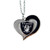 NFL Football Swirl Heart Necklace Pick Your Team
