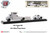 M2 Machines Auto Hauler TW19 1957 Dodge COE & 1941 Willys Coupe Gasser