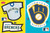 1985 Fleer Stickers Brewers Jersey/Pennant & Team Logo