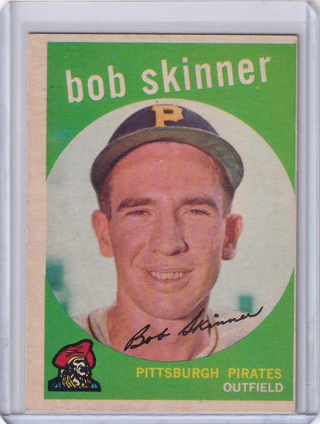 1959 Topps Baseball #320 Bob Skinner - Pittsburgh Pirates