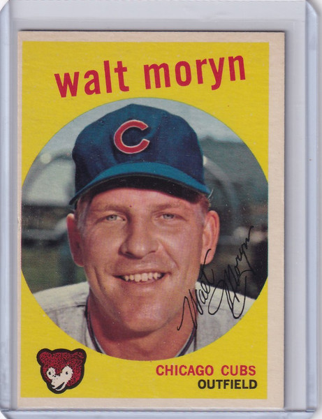 1959 Topps Baseball #488 Walt Moryn - Chicago Cubs