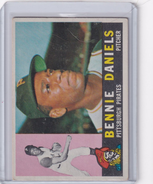 1960 Topps #91 Bennie Daniels - Pittsburgh Pirates