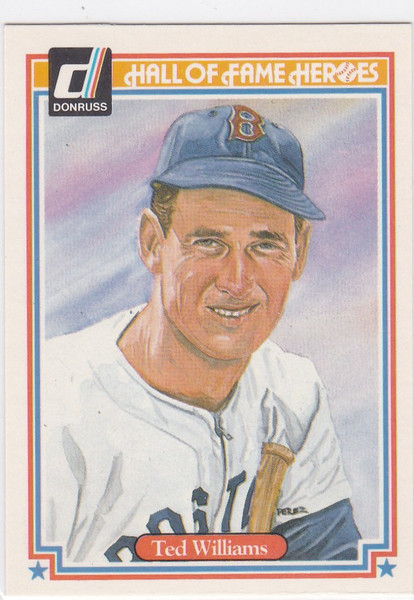 1983 Donruss Hall of Fame #9 Ted Williams