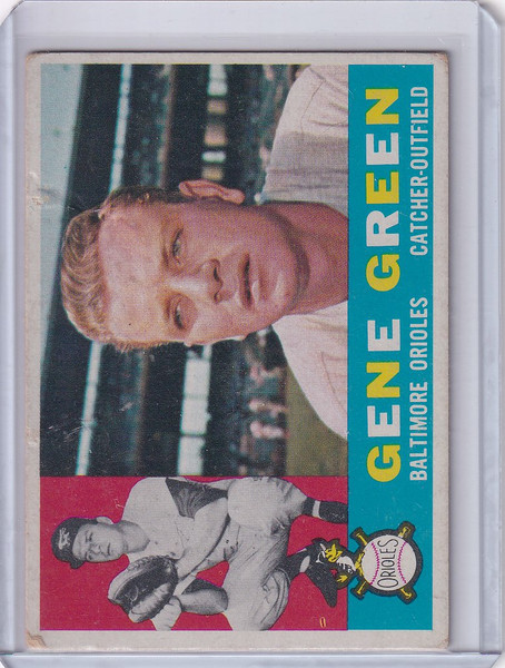 1960 Topps #269 Gene Green - Baltimore Orioles