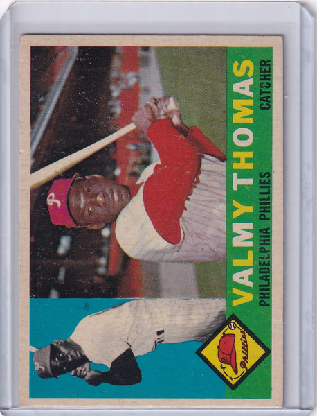 1960 Topps #167 Valmy Thomas - Philadelphia Phillies