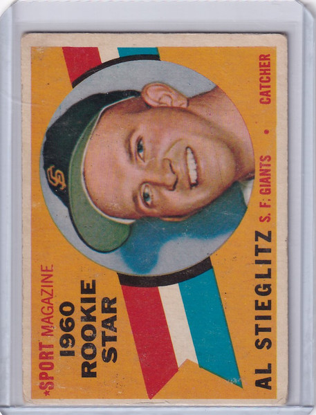 1960 Topps #144 Al Stieglitz - San Francisco Giants RC