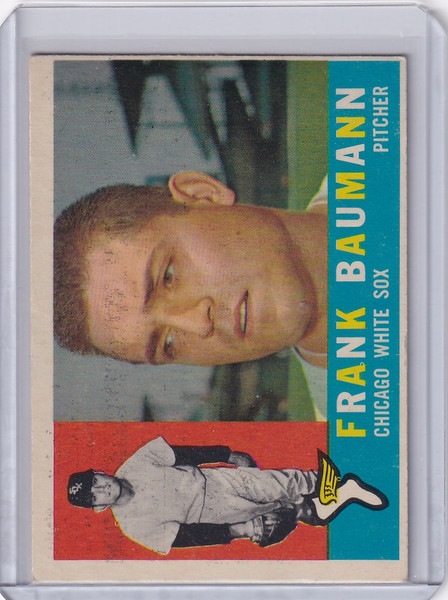 1960 Topps #306 Frank Baumann - Chicago White Sox