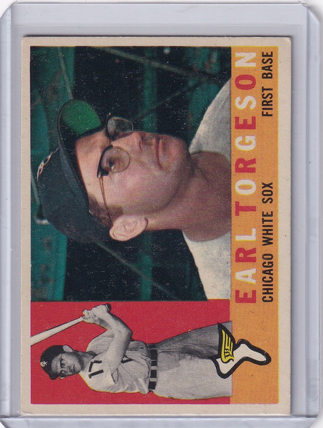 1960 Topps #299 Earl Torgeson - Chicago White Sox
