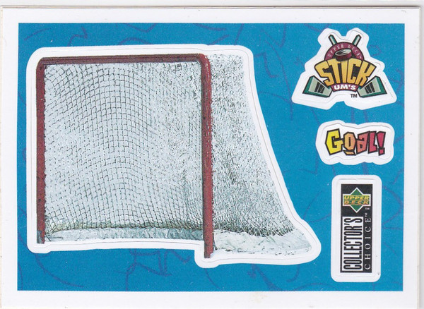 1996-97 Collector's Choice Stick'ums Goal #S30