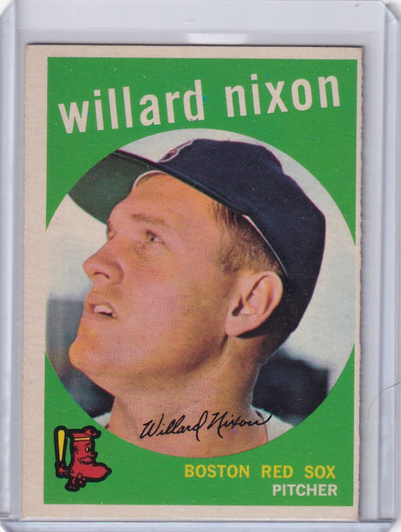 1959 Topps Baseball #361 Willard Nixon - Boston Red Sox