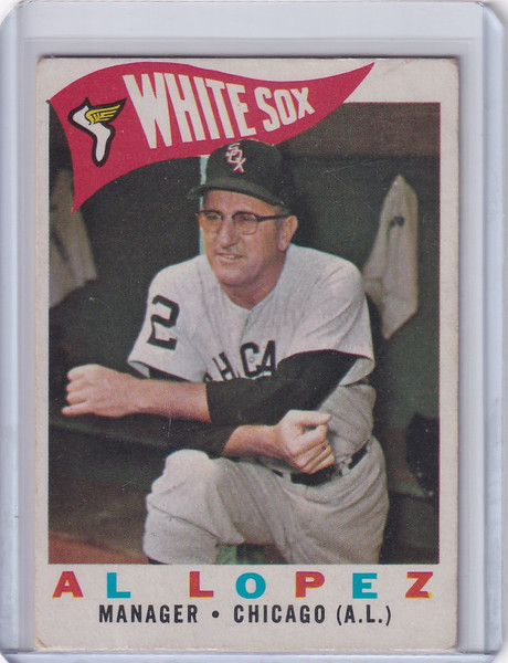 1960 Topps #222 Al Lopez - Chicago White Sox