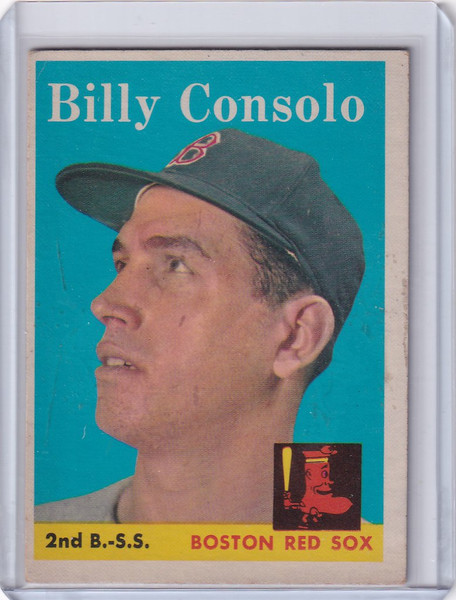 1958 Topps #148 Billy Consolo  - Boston Red Sox