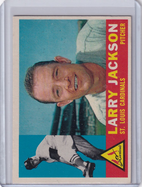 1960 Topps #492 Larry Jackson - St. Louis Cardinals