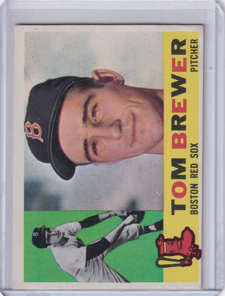 1960 Topps #439 Tom Brewer - Boston Red Sox