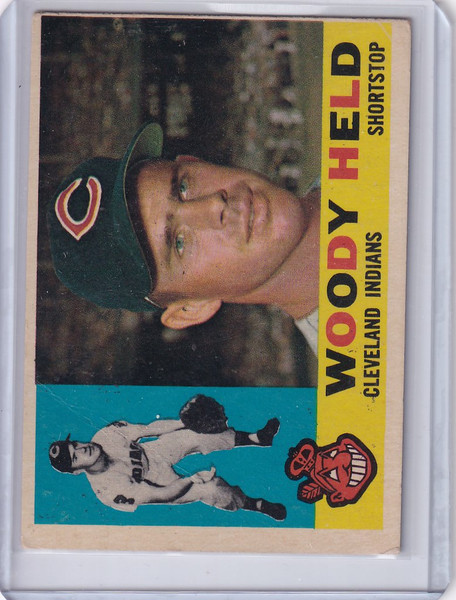 1960 Topps #178 Woodie Held - Cleveland Indians