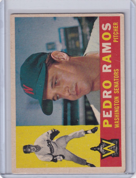 1960 Topps #175 Pedro Ramos - Washington Senators