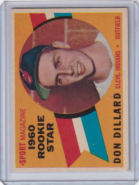 1960 Topps #122 Don Dillard - Cleveland Indians