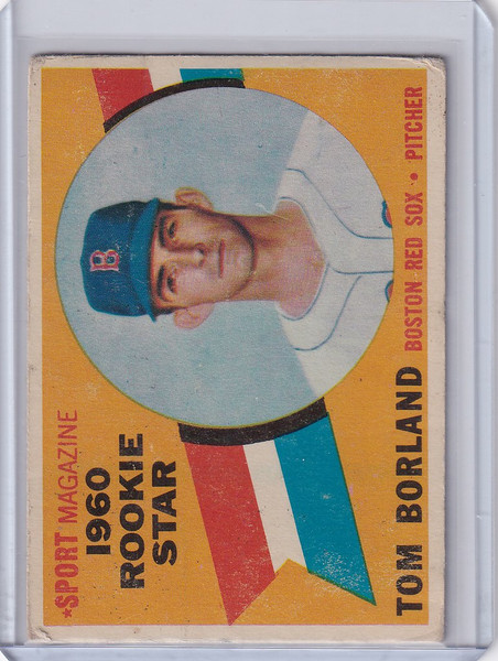 1960 Topps #117 Tom Borland - Boston Red Sox