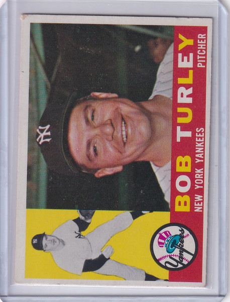 1960 Topps #270 Bob Turley - New York Yankees