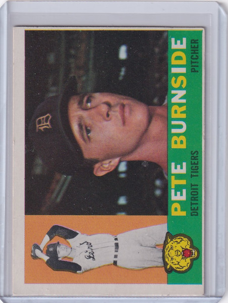 1960 Topps #261 Pete Burnside - Detroit Tigers
