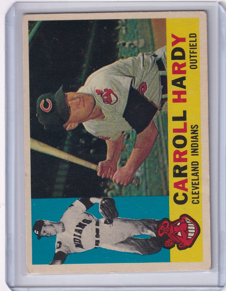 1960 Topps #341 Carroll Hardy - Cleveland Indians