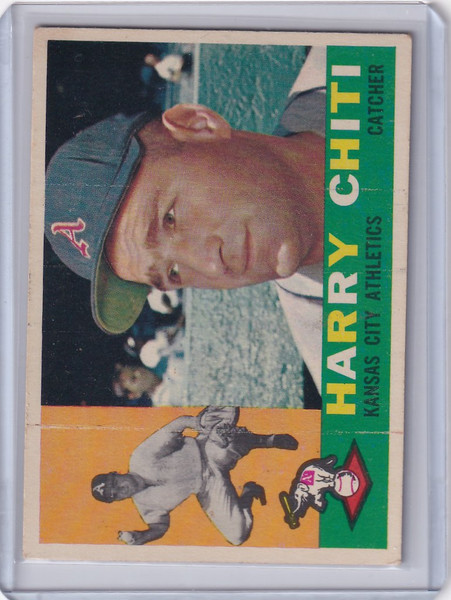 1960 Topps #339 Harry Chiti - Kansas City Athletics