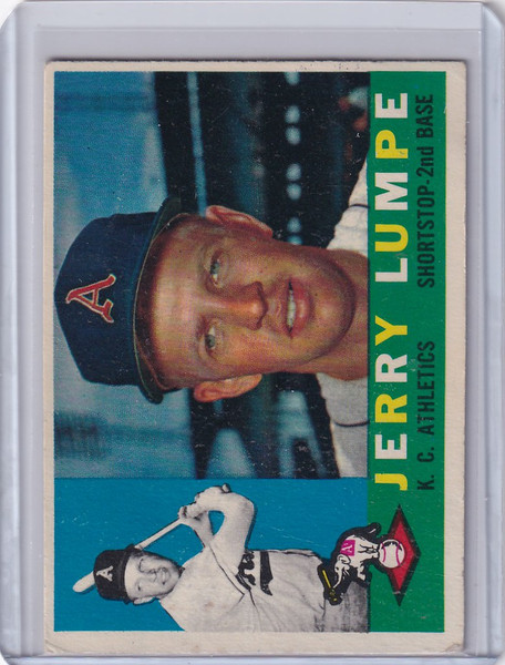 1960 Topps #290 Jerry Lumpe - Kansas City Athletics