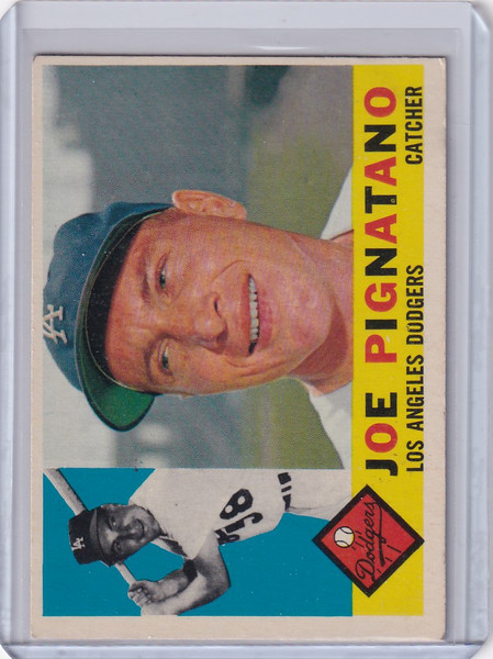 1960 Topps #442 Joe Pignatano - Los Angeles Dodgers