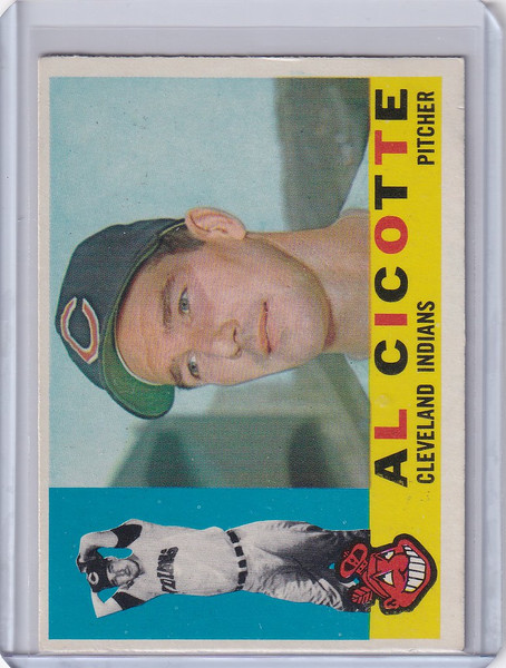 1960 Topps #473 Al Cicotte - Cleveland Indians