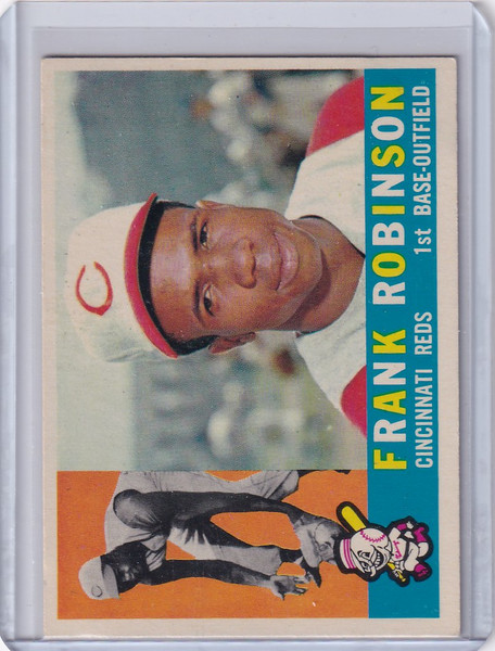 1960 Topps #490 Frank Robinson - Cincinnati Reds