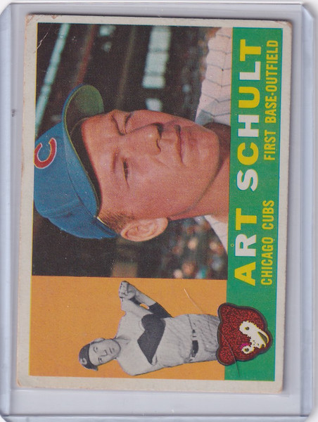 1960 Topps #93 Art Schult - Chicago Cubs