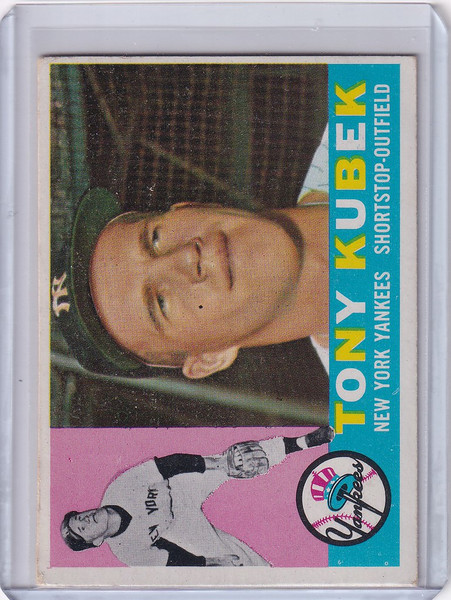 1960 Topps #83 Tony Kubek - New York Yankees