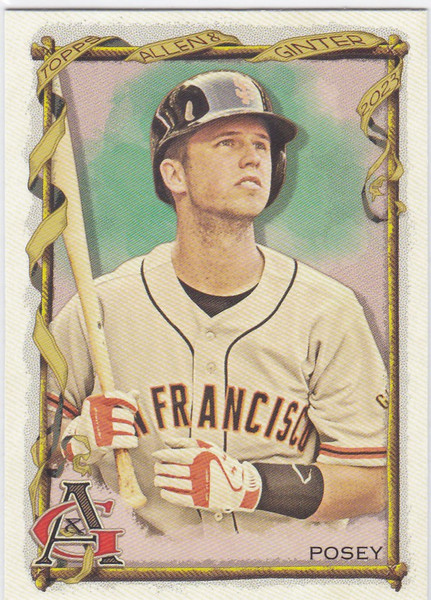 2023 Topps Allen & Ginter # 357 Buster Posey San Francisco Giants SP