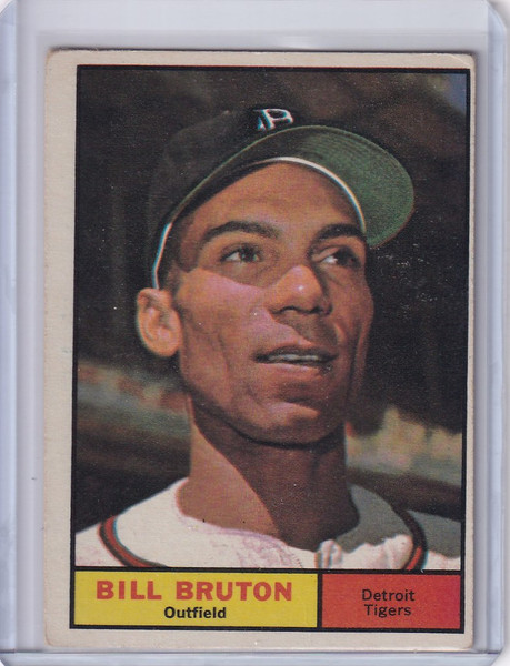 1961 Topps #251 Bill Bruton - Detroit Tigers