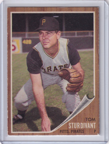 1962 Topps #179 Tom Sturdivant - Pittsburgh Pirates