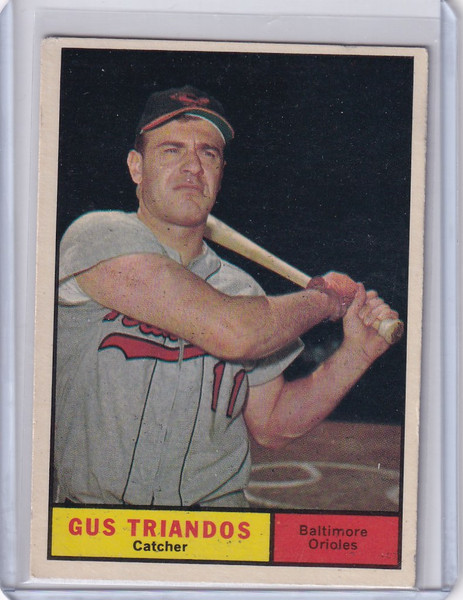 1961 Topps #140 Gus Triandos - Baltimore Orioles