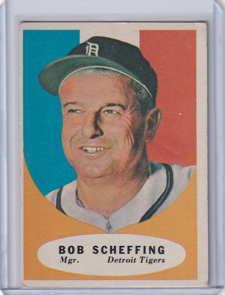 1961 Topps #223 Bob Scheffing - Detroit Tigers