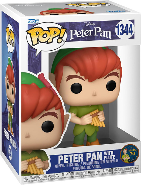 Funko POP! Disney: Peter Pan 70th - Peter Pan with Flute #1344