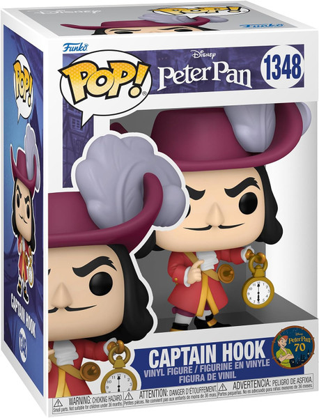 Funko POP! Disney: Peter Pan 70th - Captain Hook #1348