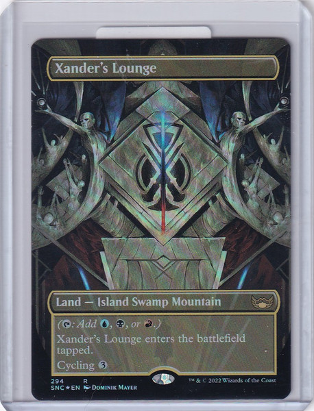 Magic Streets of New Capenna Xander's Lounge Borderless 294 Foil