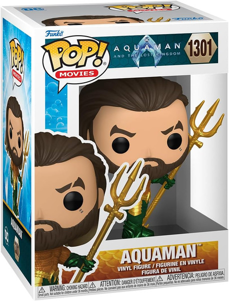 Funko POP! Movies Aquaman and The Lost Kingdom Aquaman #1301