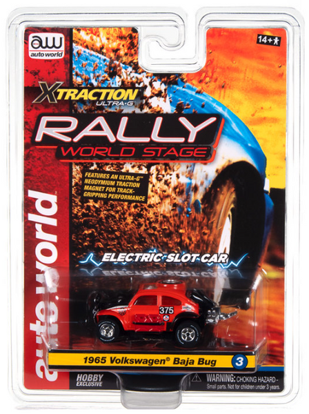 AW Rally World Stage SC403 R1 Slot Car 1965 Volkswagen Baja Bug Hobby Exclusive