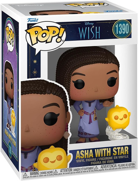 Funko POP! Disney: Wish Asha With Star #1390