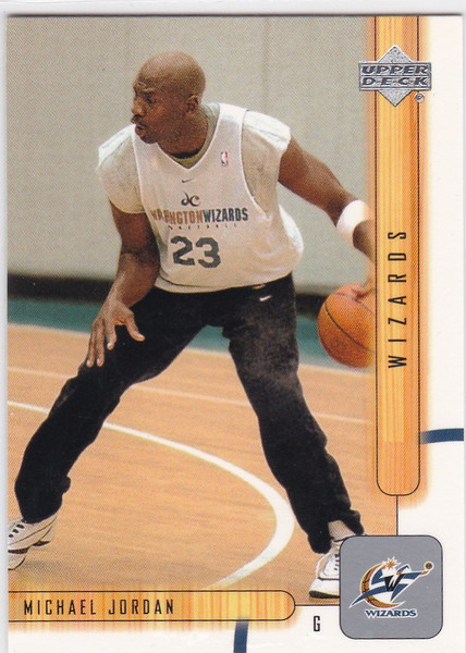 2001-02 Upper Deck #178 Michael Jordan Washington Wizards