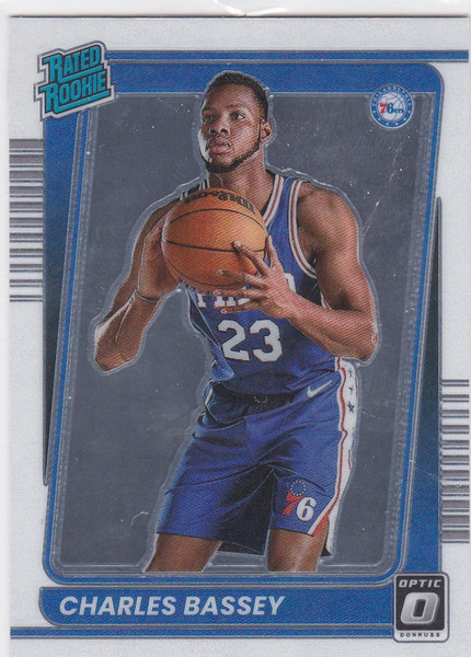 2021-22 Optic #163 Charles Bassey Rated Rookie Rc Philadelphia 76ers