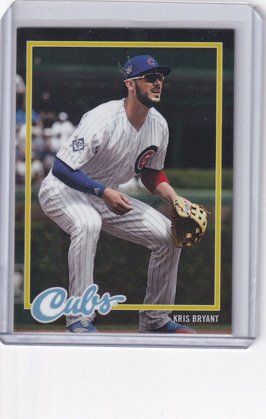 2018 Topps On Demand 1978 #4 Kris Bryant Chicago Cubs
