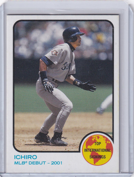 2018 Topps TBT 73 TOPPS BASEBALL WORLD SERIES #62 ICHIRO SUZUKI SEATTLE MARINERS