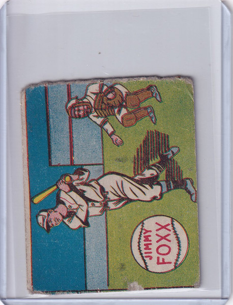 1943 R302-01 M.P. & Co Jimmy Foxx Chicago Cubs